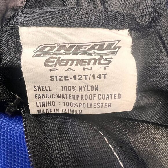 Boy's Oneail Moto Pants Size 12T-14T - Picture 9 of 10